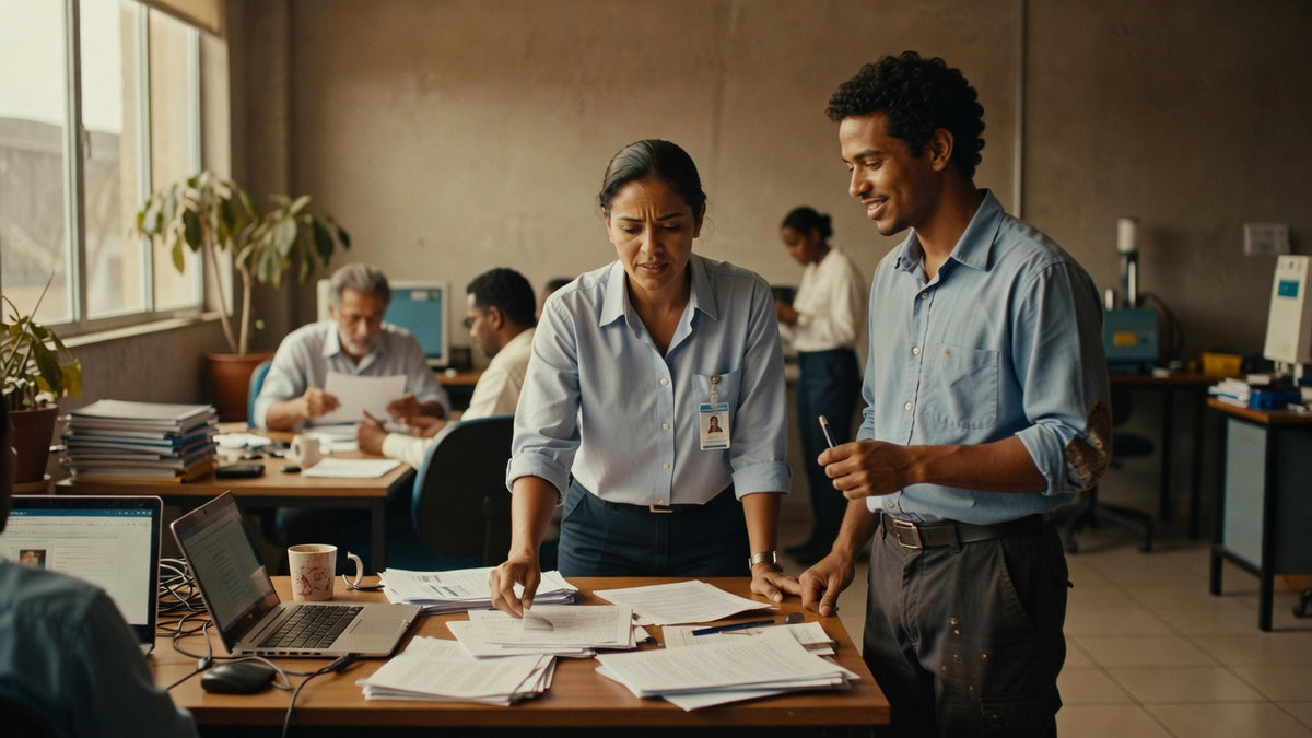 Gestor adaptando estilo de liderança para equipe diversa