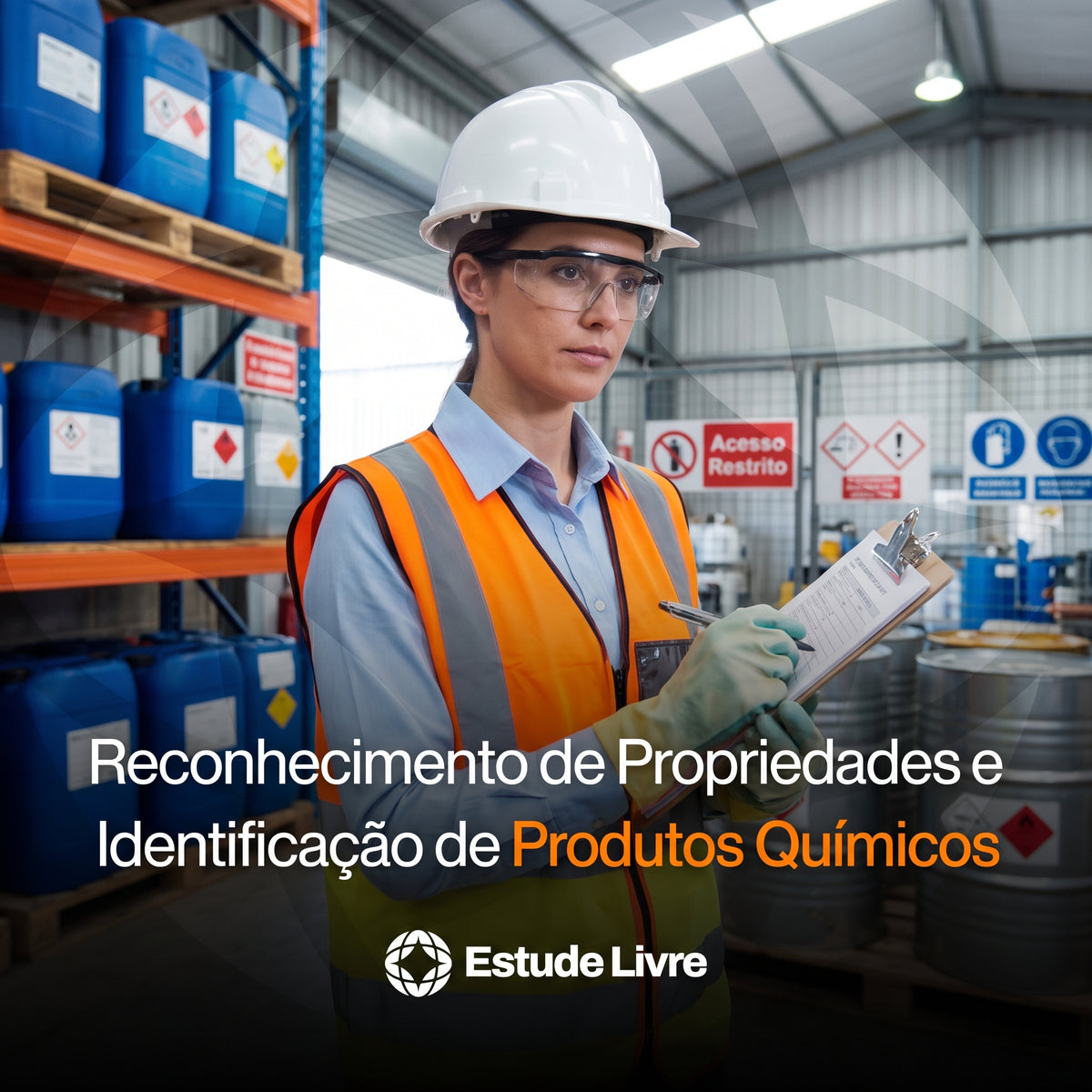 Reconhecimento de Propriedades e Identificação de Produtos Químicos